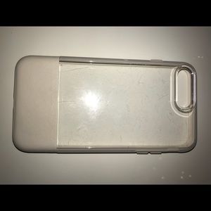 iPhone 7 Plus otter box leather phone case